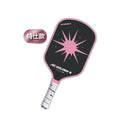 BPINK粉耀之星專業T700碳纖維特仕版匹克球拍 贈2顆球+拍包+球袋 ★送專屬客製化名字